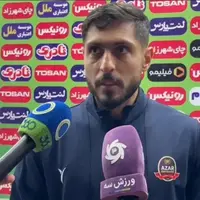 محبی: نتیجه مساوی با ملوان عادلانه بود