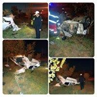 واژگونی خودروی ۲۰۶ در جاده بجنورد _ شیروان دو کشته و یک مصدوم داشت