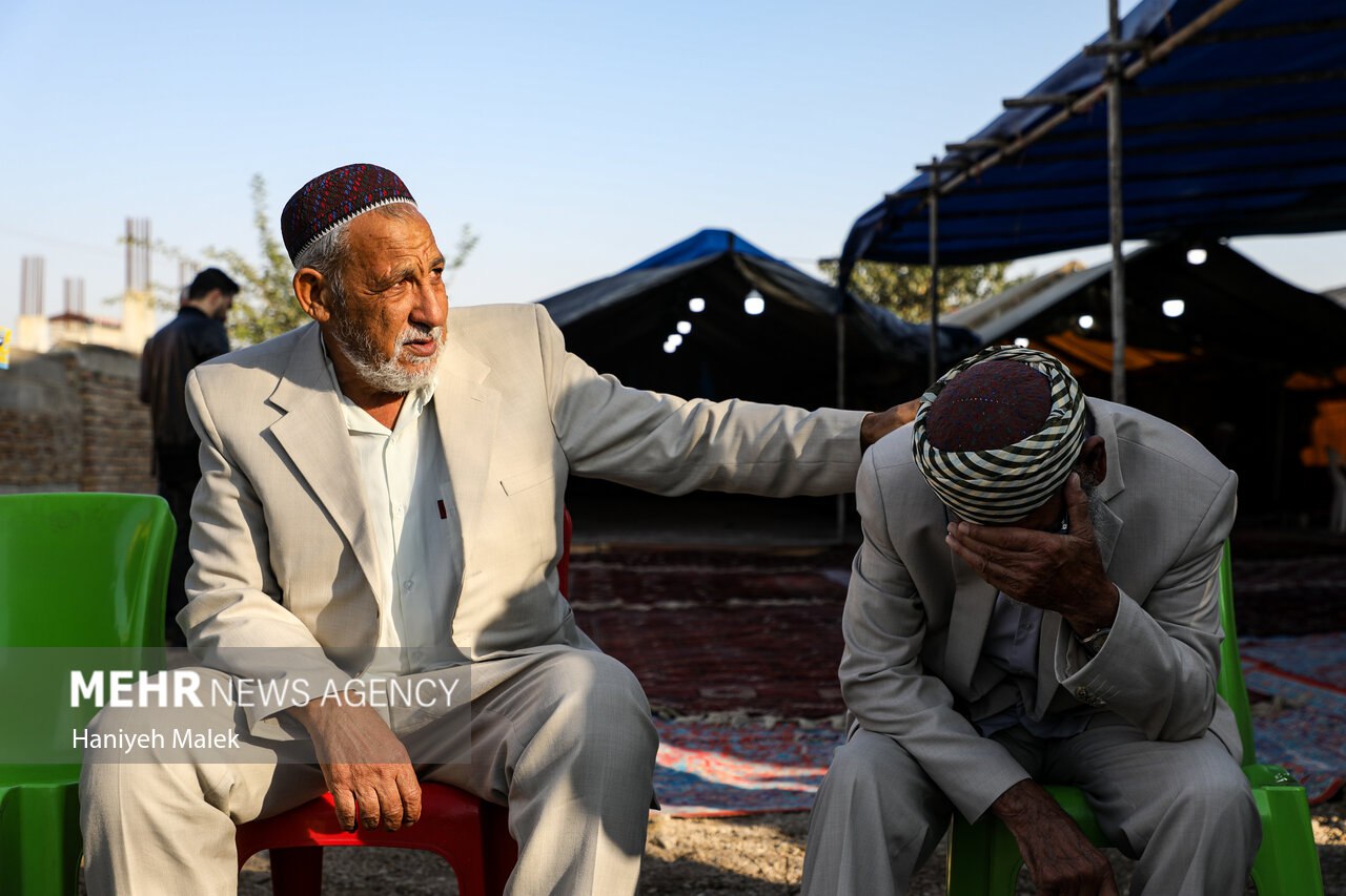 عکس/ تشییع پیکر «صابر کاظمی» در آق قلا