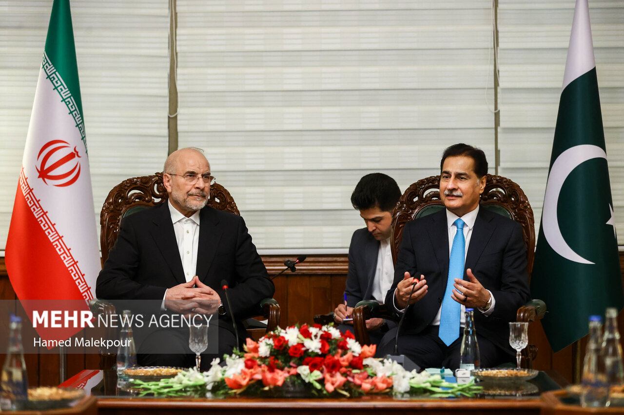 عکس/ اولین روز سفر رئیس مجلس به کشور پاکستان