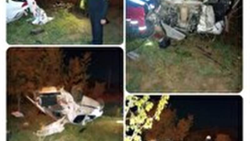 واژگونی خودروی ۲۰۶ در جاده بجنورد _ شیروان دو کشته و یک مصدوم داشت