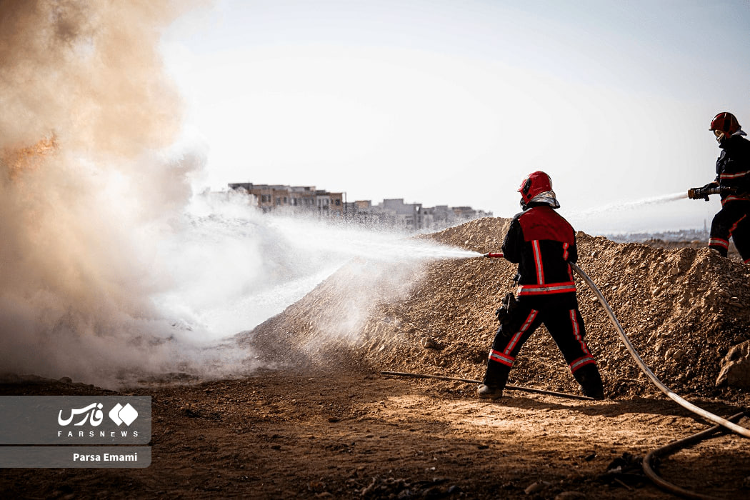 عکس/ مانور زلزله در سمنان