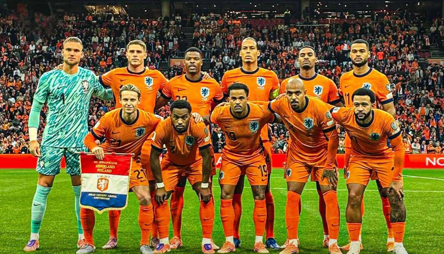 لیست تیم ملی هلند برای انتخابی جام جهانی ۲۰۲۶؛ والنته، چهره جدید لالههای نارنجی