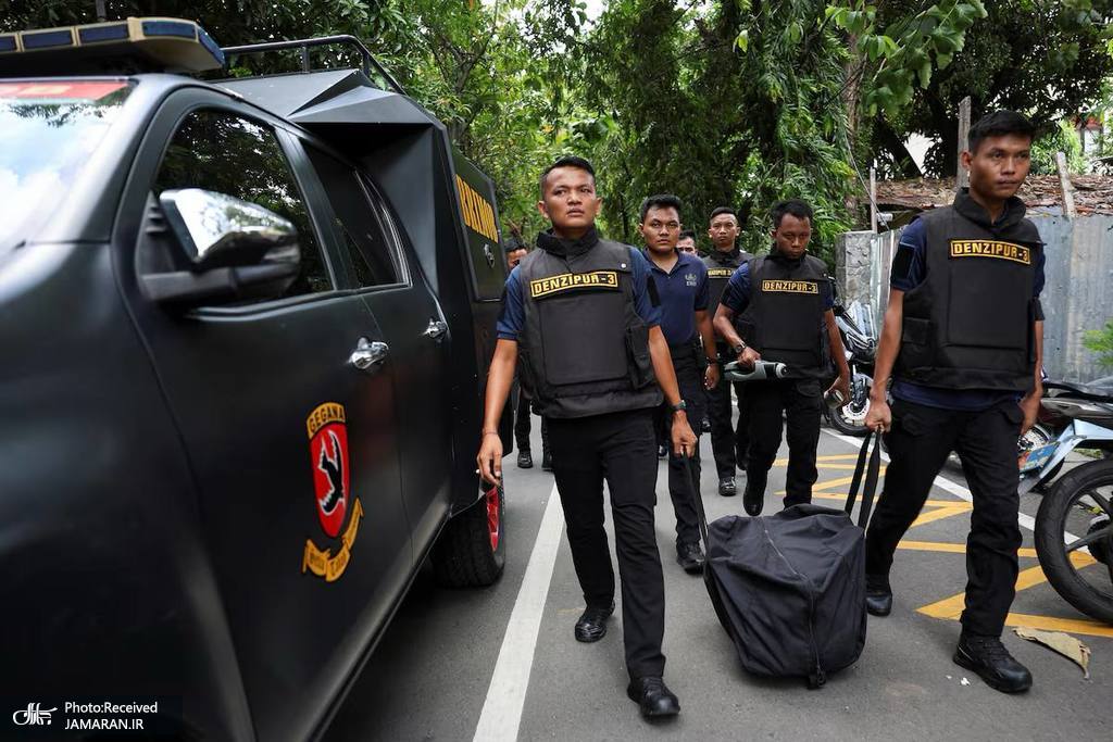 عکس/ انفجار در اندونزی هنگام نماز جمعه با ۵۴ زخمی