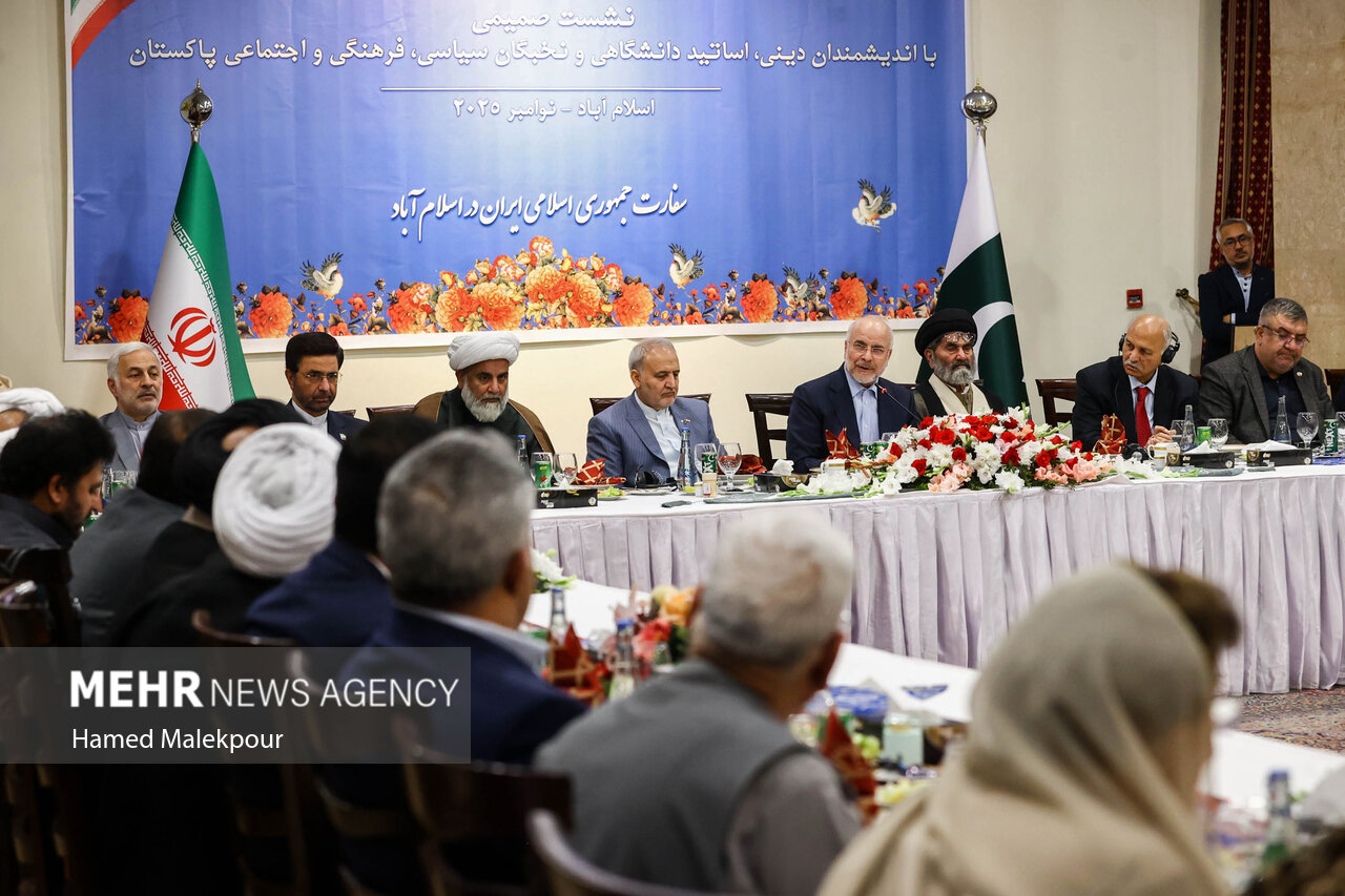 عکس/ دومین روز سفر رئیس مجلس به کشور پاکستان