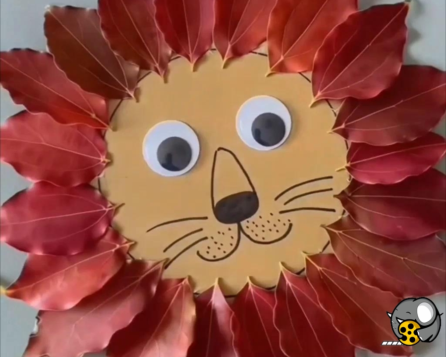 باورت می‌شه این شیر با برگ ساخته شده؟