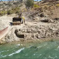 آغاز طرح مهار سیلاب و اصلاح زیرساخت آب کشاورزی دنا
