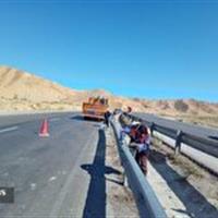 تعمیر و نصب ۱۲ کیلومتر گاردریل در جادههای خراسان شمالی