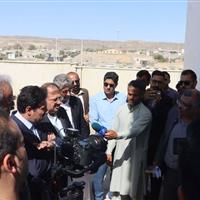 بازدید معاون رئیس جمهور از پروژه آبرسانی مشترک ایران، ژاپن و سازمان ملل در چابهار