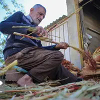 عکس/بابل شهر جاروبافی