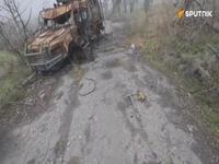 تصاویری از تجهیزات و اجساد نیروهای مسلح اوکراین در نزدیکی کراسنوارمیسک