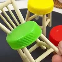 جادوی بازیافت میز و نیمکت از بطری!