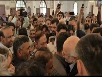 استقبال مردم کراچی از قالیباف