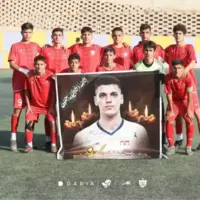 تیم پرسپولیس به یاد صابر کاظمی