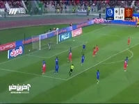 شوت عمری با واکنش گلر استقلال خوزستان به کرنر رفت