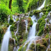 آبشار نازکرو در مازندران زیبا