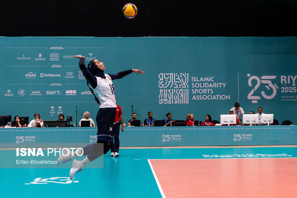 بازیهای کشورهای اسلامی ۲۰۲۵ ریاض ؛ دیدار تیمهای والیبال ایران و ترکیه