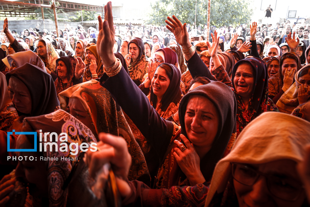 هودی خوانی زنان ترکمن به یاد صابر کاظمی