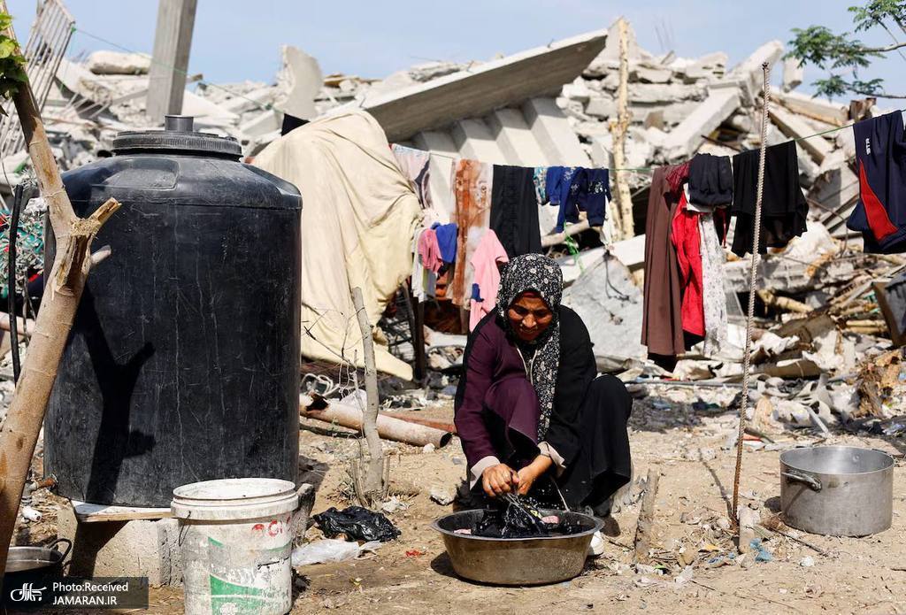 عکس/زندگی در غزه در نزدیکی زمستان