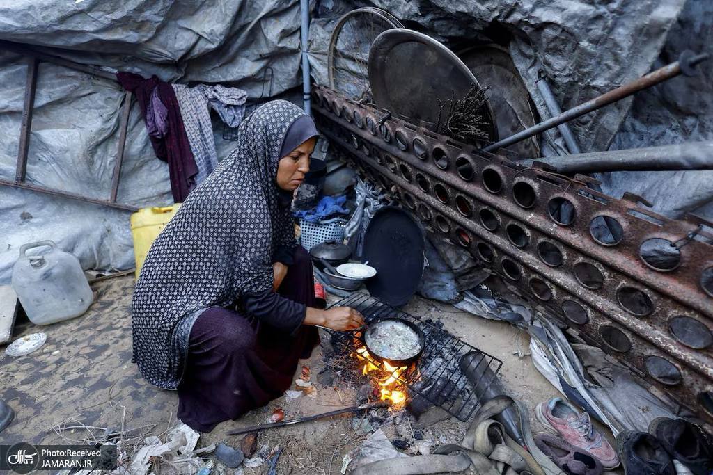 عکس/زندگی در غزه در نزدیکی زمستان