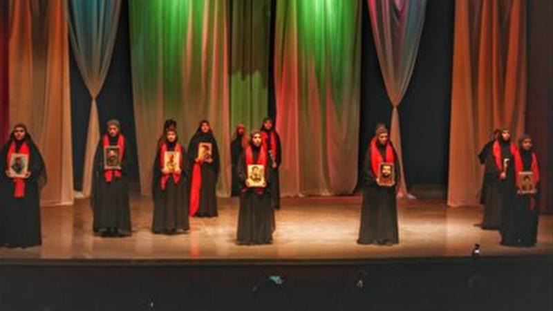 اجرای نمایش زنی شبیه مادر در قم