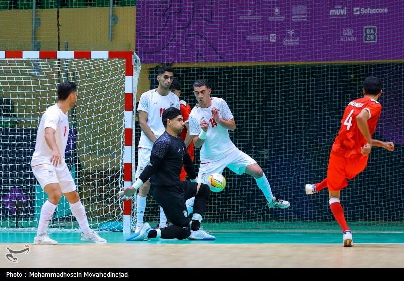 بازی های کشورهای اسلامی ریاض؛ تساوی فوتسال ایران و افغانستان