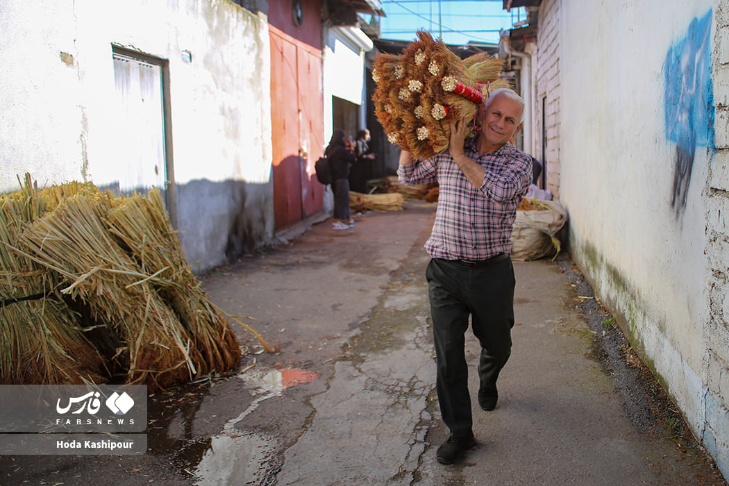 عکس/بابل شهر جاروبافی