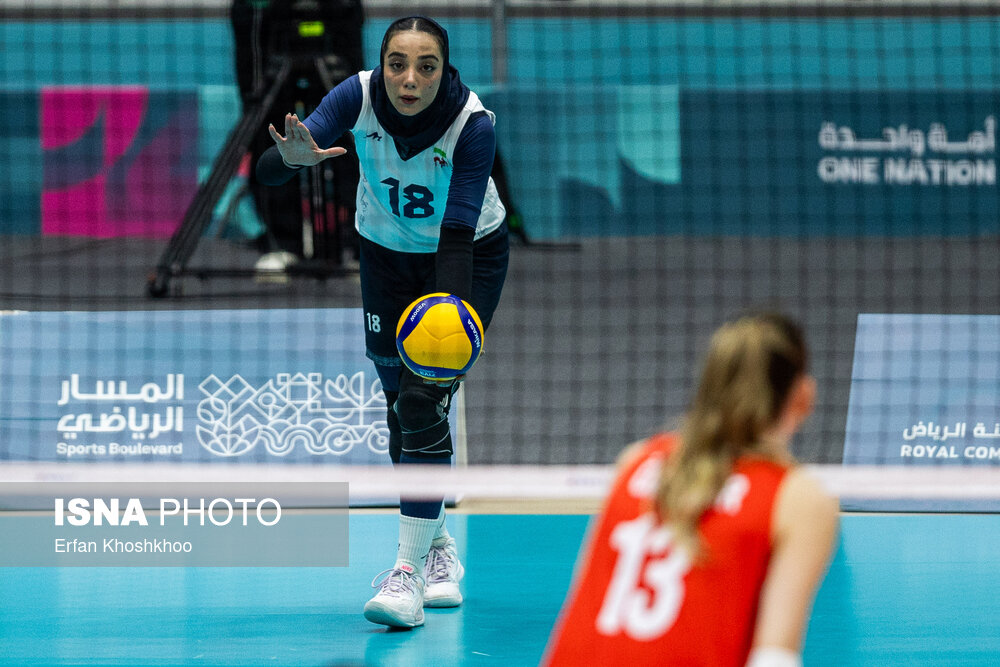 بازیهای کشورهای اسلامی ۲۰۲۵ ریاض ؛ دیدار تیمهای والیبال ایران و ترکیه