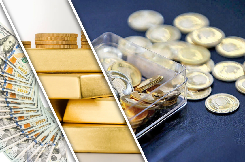 حرکت خلاف جهت طلا و ارز؛ سکه از 111 میلیون کوتاه نیامد