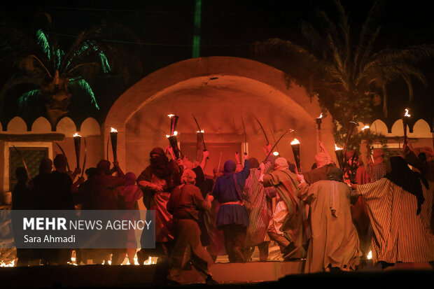 عکس/ اجرای نمایش «نگین شکسته» در مشهد