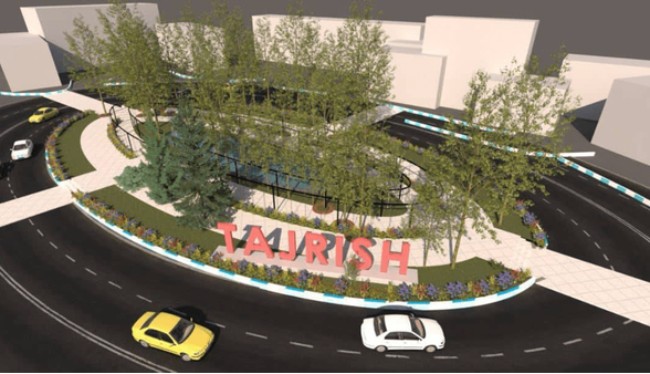 رونمایی از چهره جدید میدان تجریش تا پایان سال