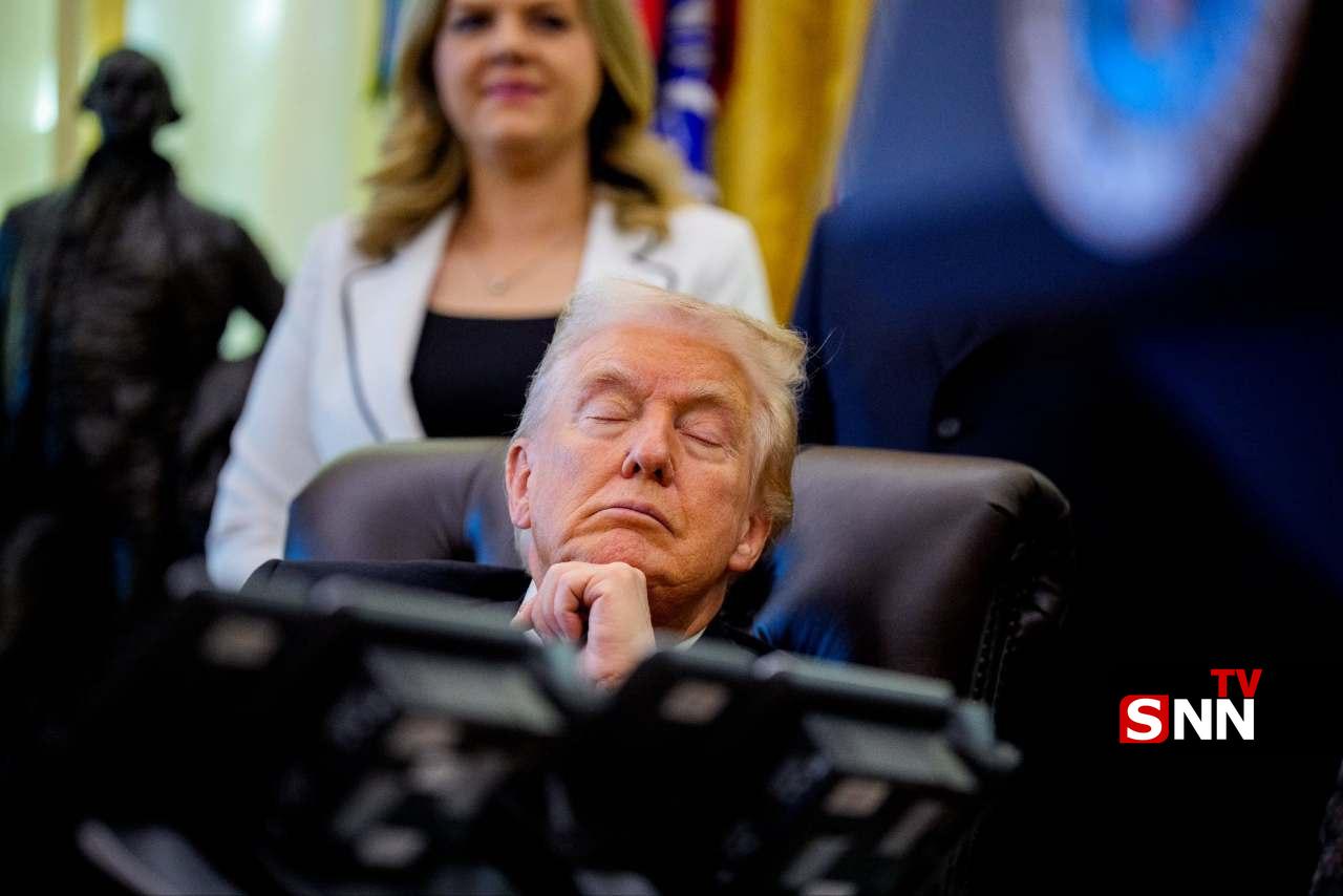 خواب ترامپ در دفتر بیضی کاخ سفید!