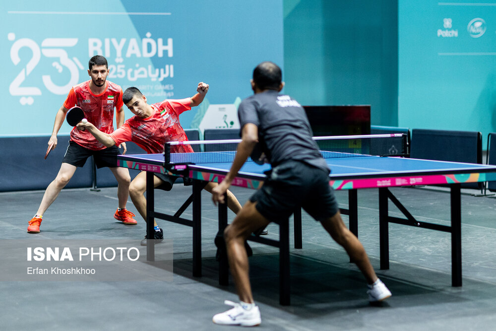 بازیهای کشورهای اسلامی ۲۰۲۵ ریاض؛ مسابقات تنیس روی میز مردان