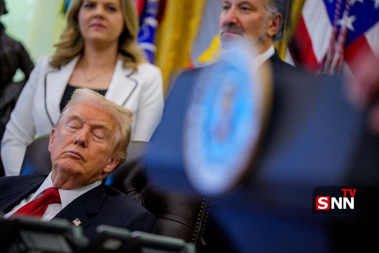 خواب ترامپ در دفتر بیضی کاخ سفید!