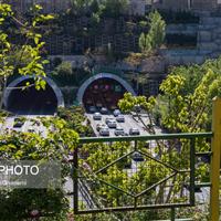 هر دو مسیر تونل رسالت امشب مسدود است