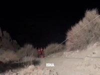 سقوط جوان ۱۸ ساله به دره در جاده وردیج