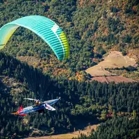 سقوط پارگلایدر و مصدومیت یک نفر در نور