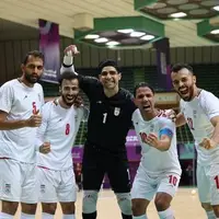 پیروزی فوتسال ایران مقابل تاجیکستان