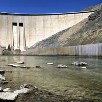 وضعیت میزان آب سد زایندهرود اصفهان