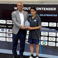 پینگپنگبازان کردستانی در مسابقات کانتندر عراق خوش درخشیدند