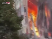 آتشسوزی انبار لوازم آرایشی در ترکیه با ۵ کشته