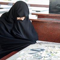 مادر شهید قیام‌علی احمدی به فرزند شهیدش پیوست