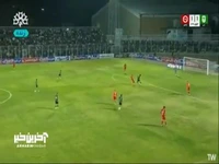 اشتباه مهلک مهدی شیری؛ گل دوم خیبر توسط عیسی مرادی در دقیقه 50__خیبر 2 - تراکتور 1