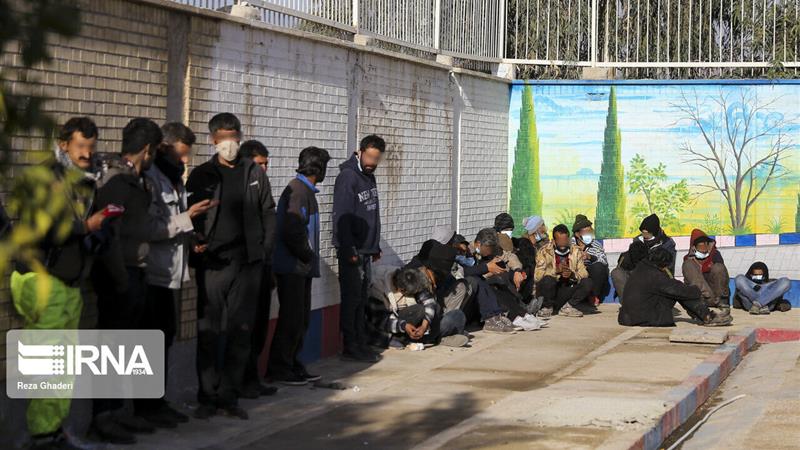 معتادان متجاهر اردبیل جمع‌آوری شدند