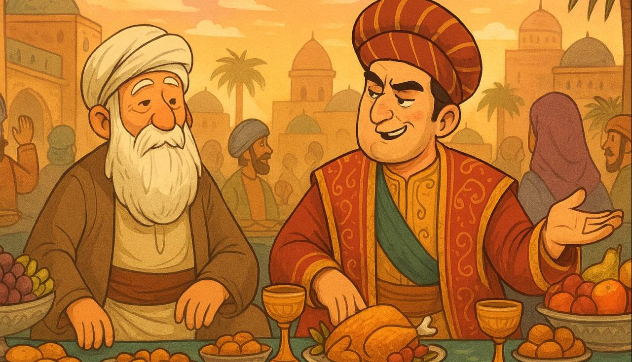 جیب بهلول و مغز مرد ثروتمند