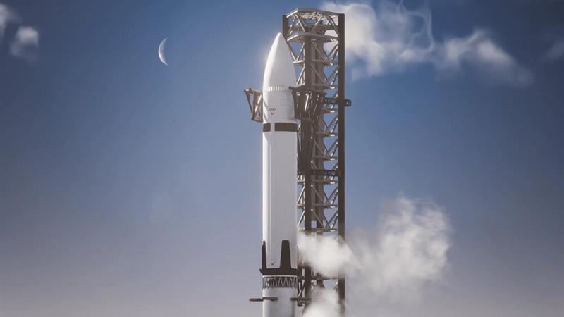 رونمایی «اسپیس‌ایکس» از یک فرودگر ساده‌تر برای تسریع بازگشت به ماه
