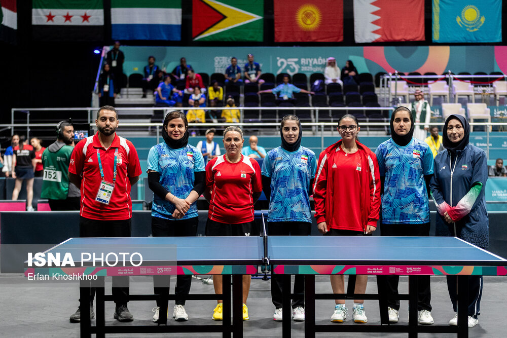 بازیهای کشورهای اسلامی ۲۰۲۵ ریاض؛ مسابقات تنیس روی میز بانوان