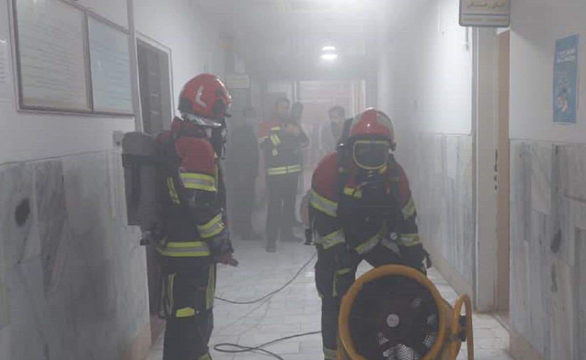 جزئیات آتش‌سوزی در بیمارستان کودکان بندرعباس؛ حریق مهار شد