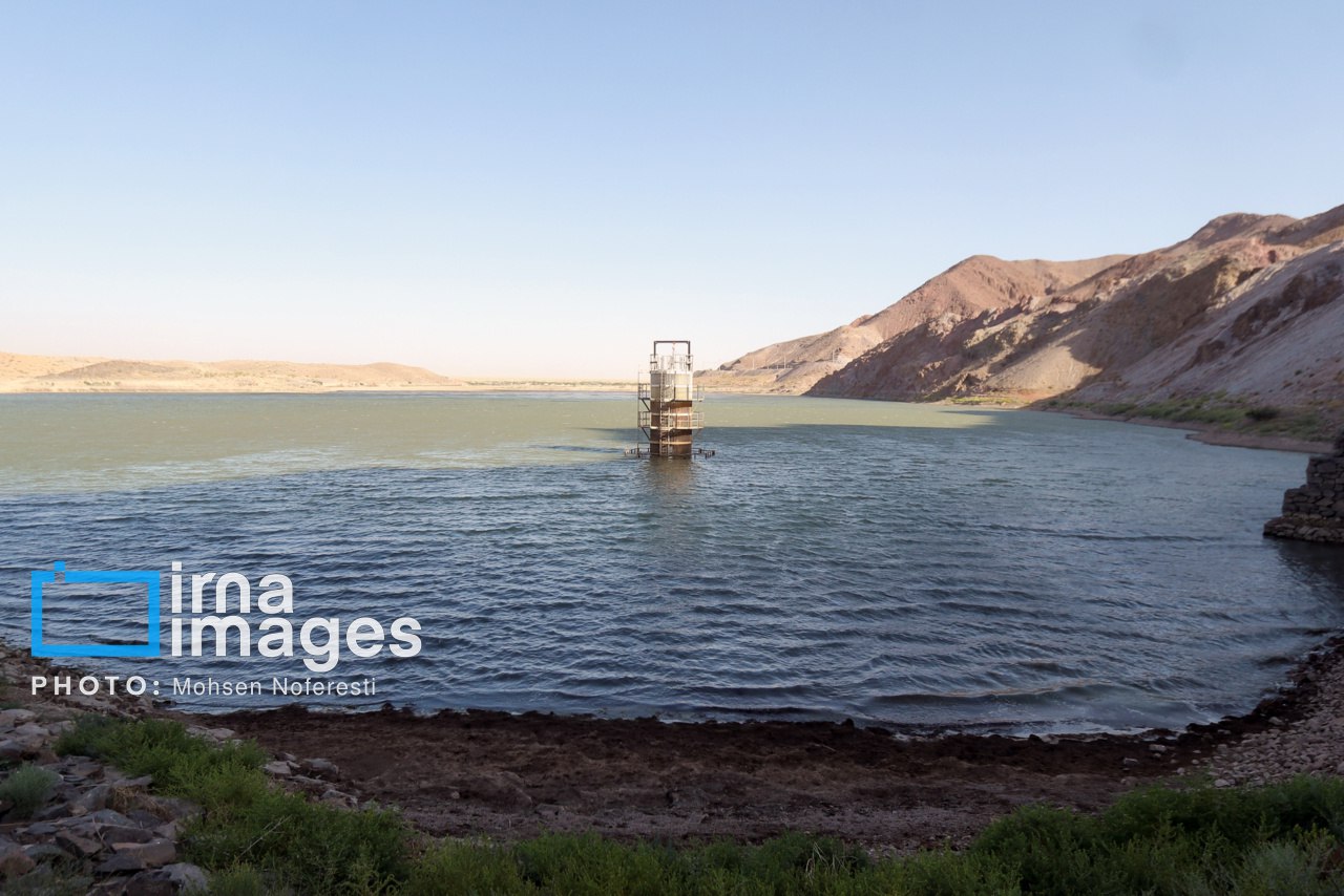 عکس/ کم آبی شدید در سد سیاهو