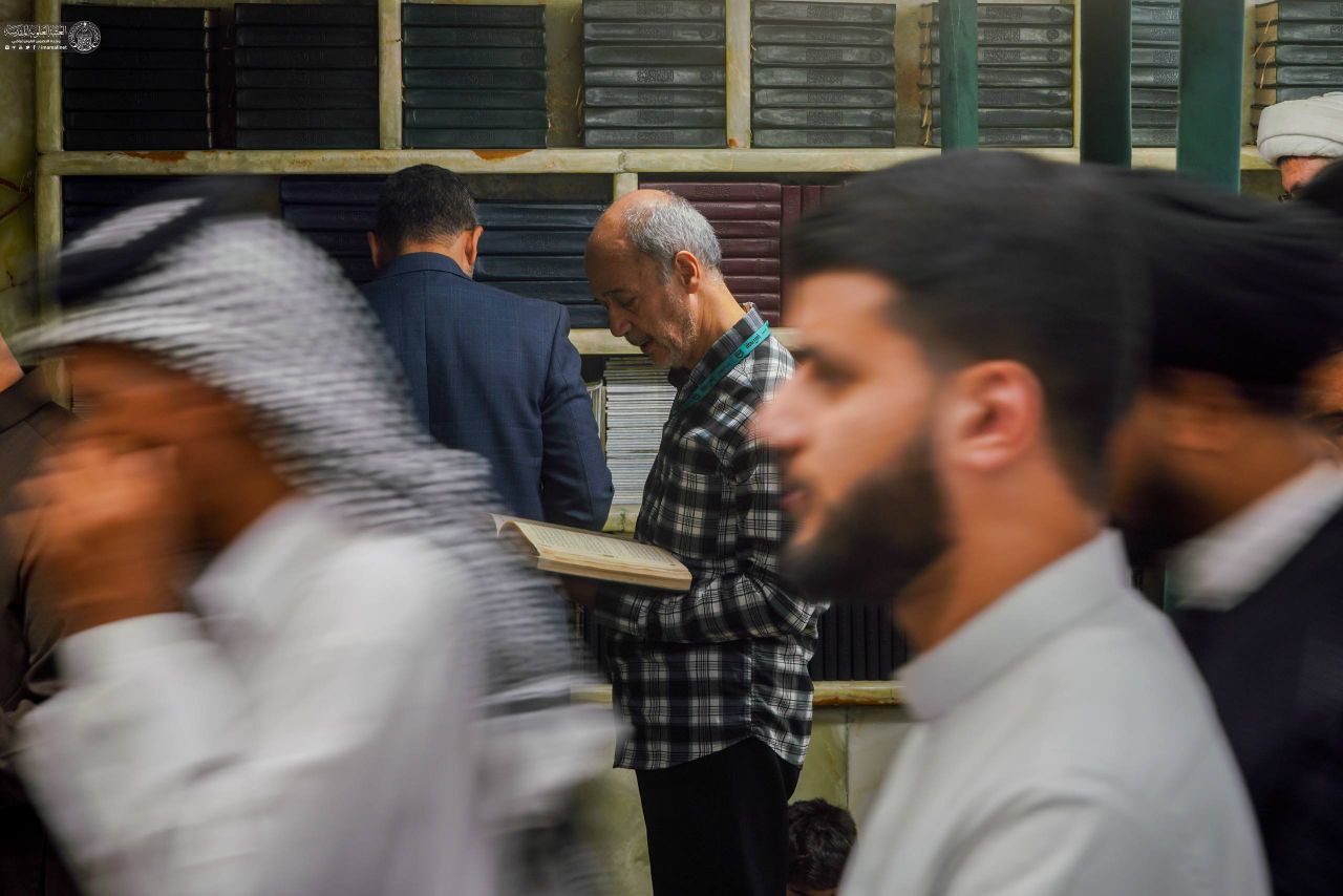 حال‌و‌هوای حرم مطهر علوی در روز زیارتی آن حضرت